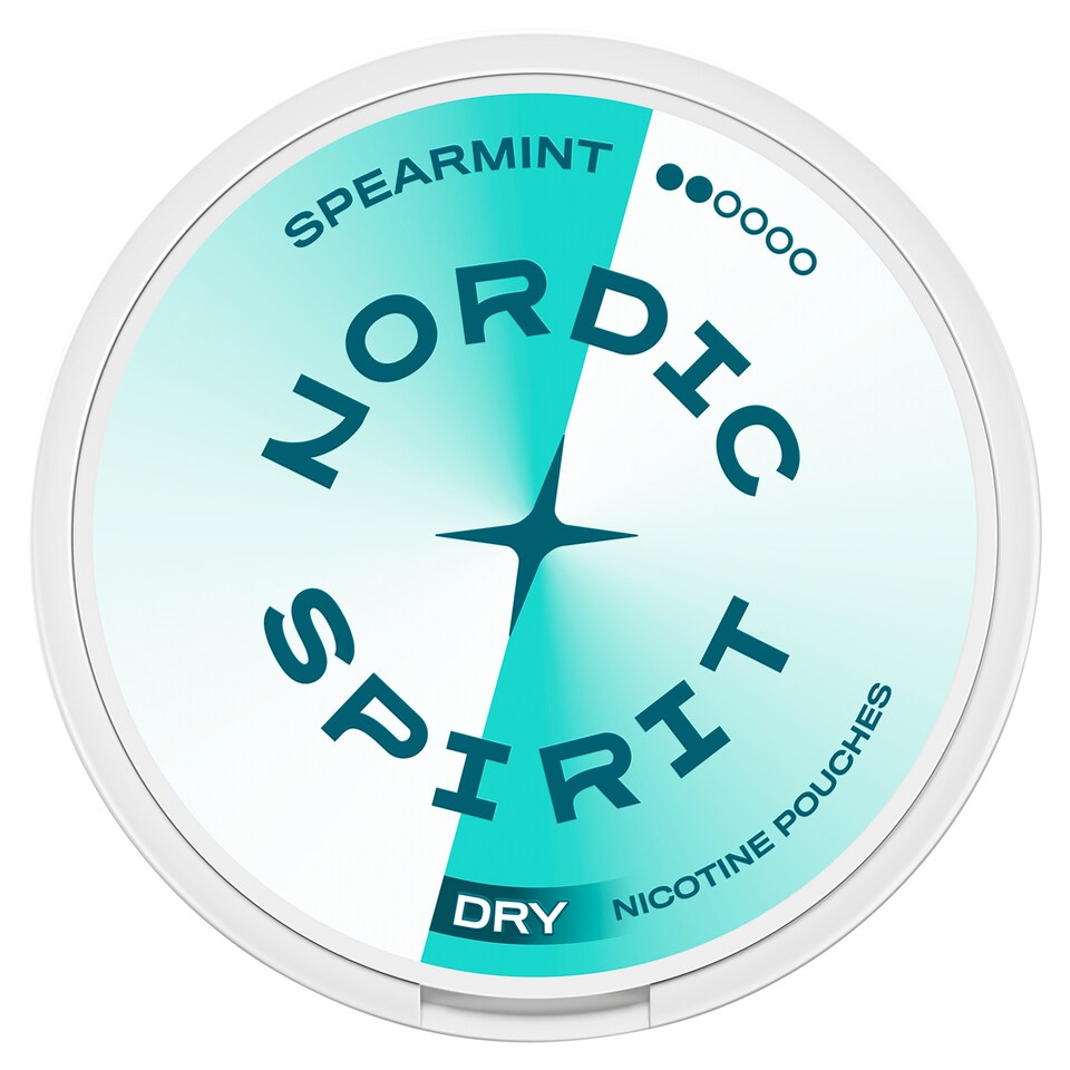 Nordic Spirit Spearmint Regular Nicotine Pouches 6mg