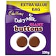 image 1 of Cadbury Dairy Milk Chocolate Giant Buttons Share Bag 330g
