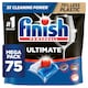 image 1 of Finish Ultimate All In One Deep Clean & Shine 75 Dishwasher Tablets 967.5g