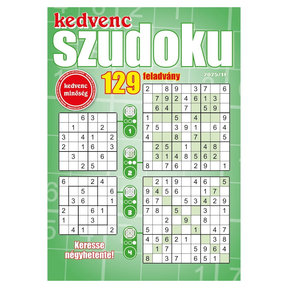 Kedvenc Szudoku