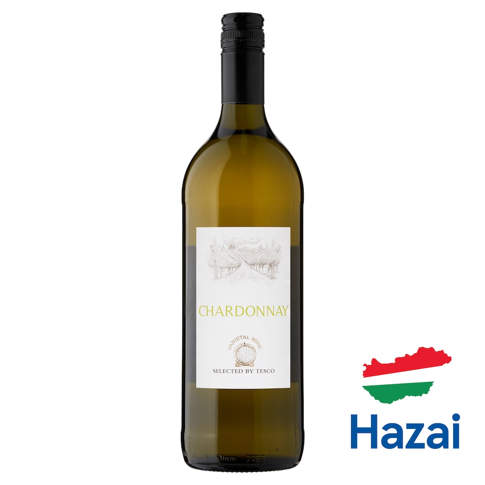 Duna-Tisza közi Chardonnay száraz fehérbor 11,5% 1 l