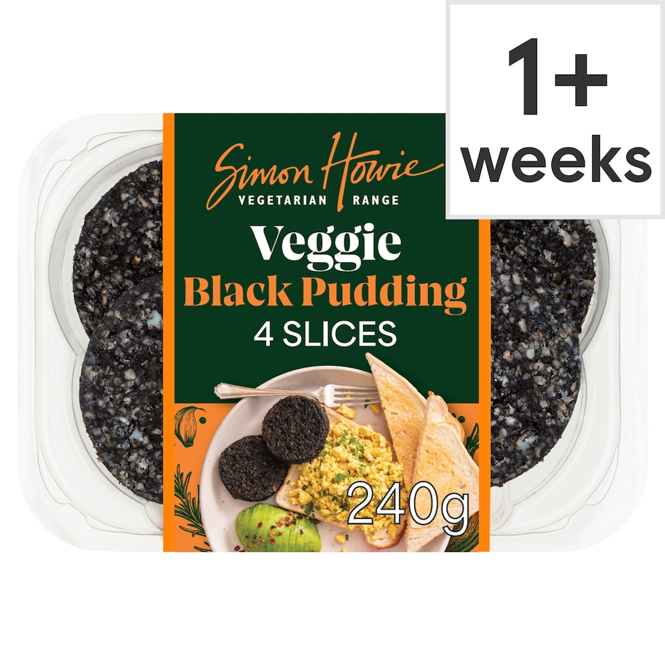 Simon Howie Veggie Black Pudding 240G