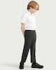 image 1 of F&F Boys School 2-Pack Dressing Made Easy Trousers in Grey