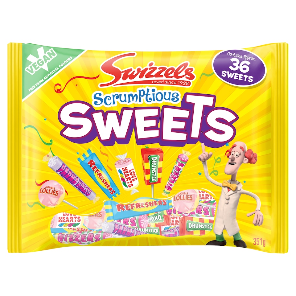 image 1 of Swizzles Scrumptious Sweets 351G