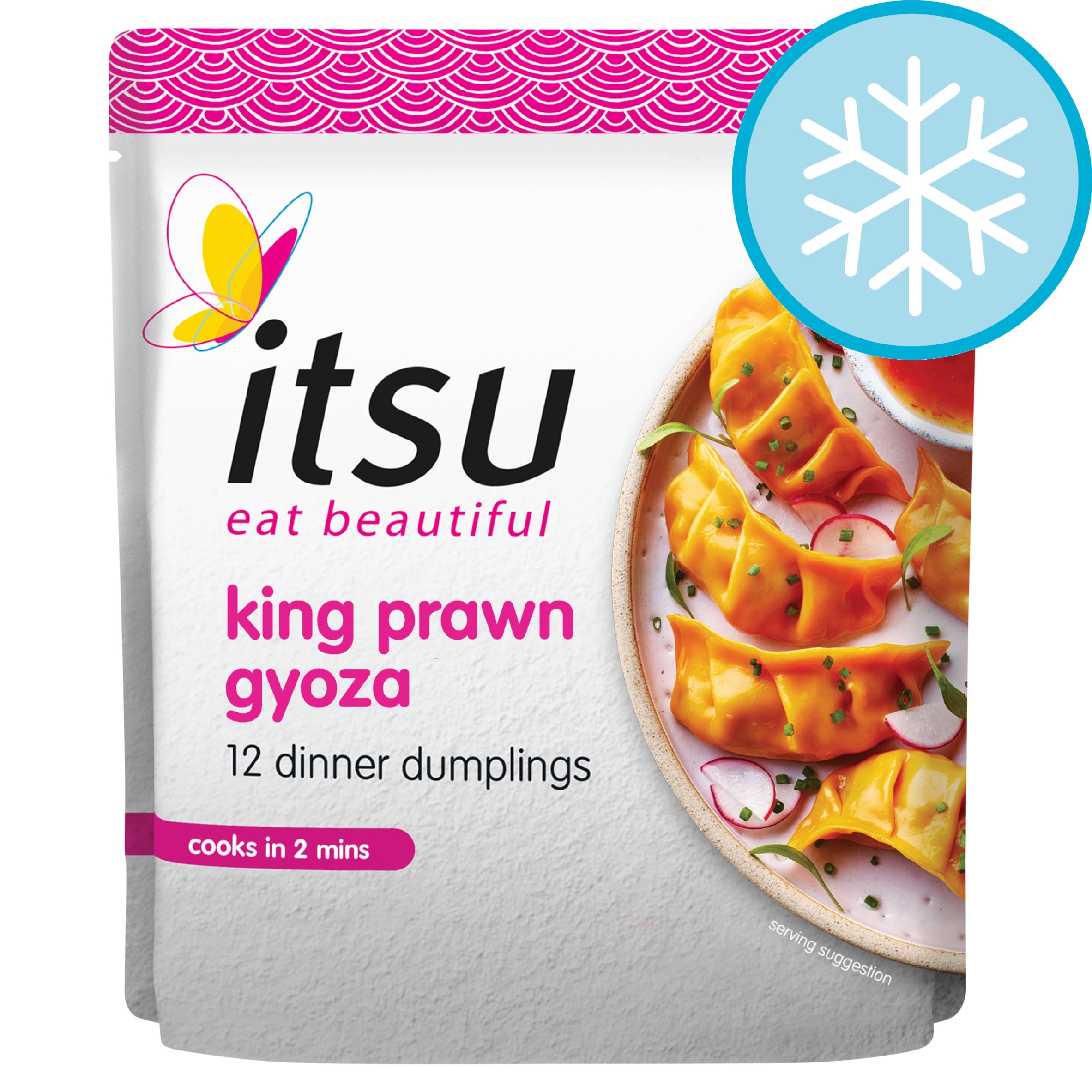 itsu 12 king prawn gyoza dinner dumplings 234g