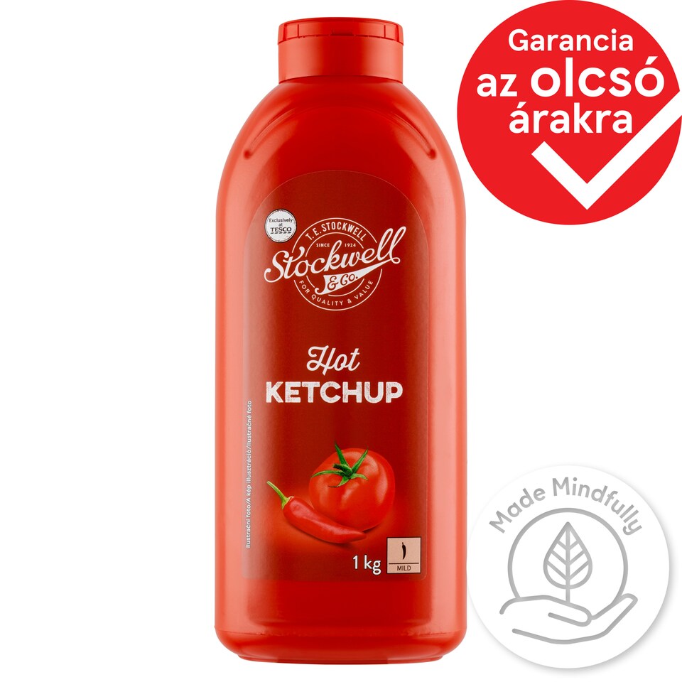 Stockwell & Co. enyhén csípős ketchup 1 kg