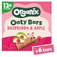 image 1 of Organix Raspberry & Apple Oaty Bars Organic Toddler Snacks Multipack 6x23g