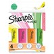 image 1 of Sharpie Fluo XL Highlighters Chisel Tip Fluorescent, 4 Count