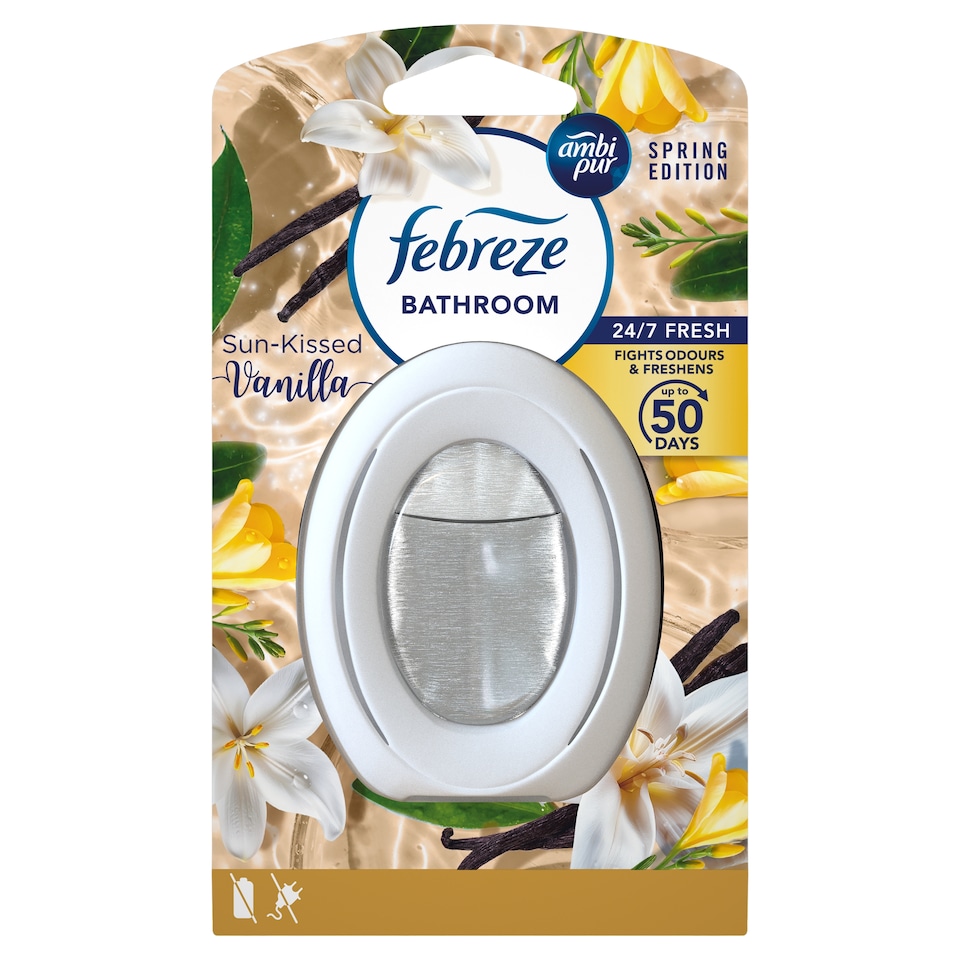 image 1 of Febreze Bathroom Vanilla Cookie 7.5ml