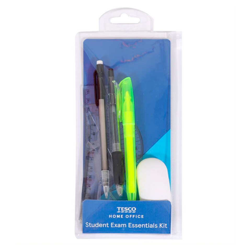 Tesco Student Exam Essentials Kit