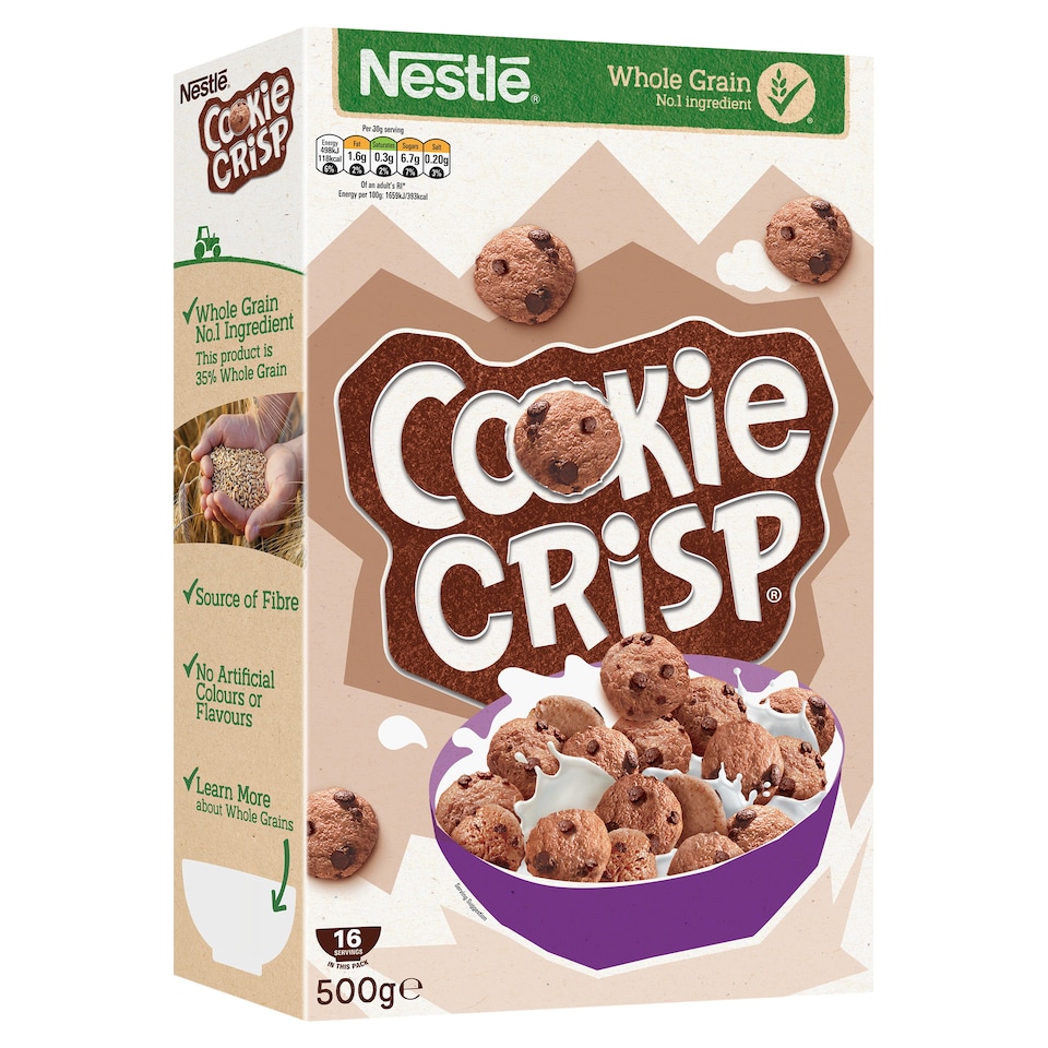image 1 of Nestle Cookie Crisp Cereal 500g