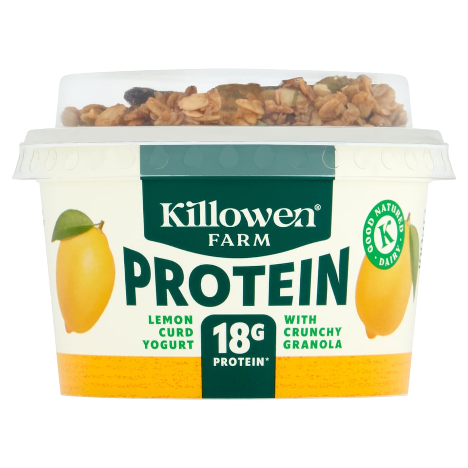 Killowen Farm Protein With Granola Lemon Curd 190g