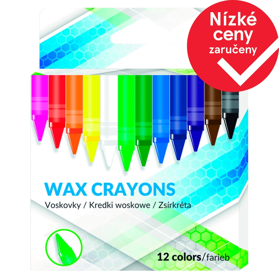 Voskovky 12 barev