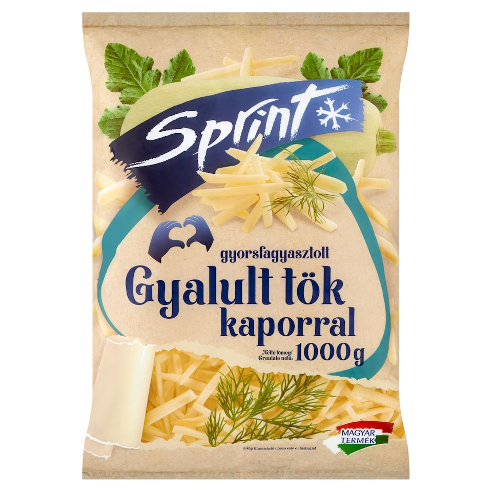 Sprint gyorsfagyasztott gyalult tök kaporral 1000 g