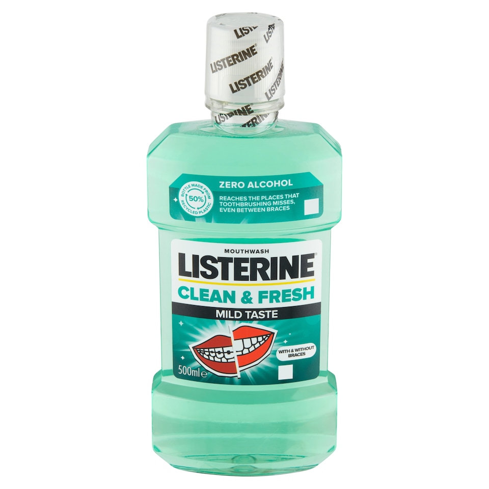 obrázok 1 z LISTERINE Clean & Fresh Mild Taste ústna voda 500 ml