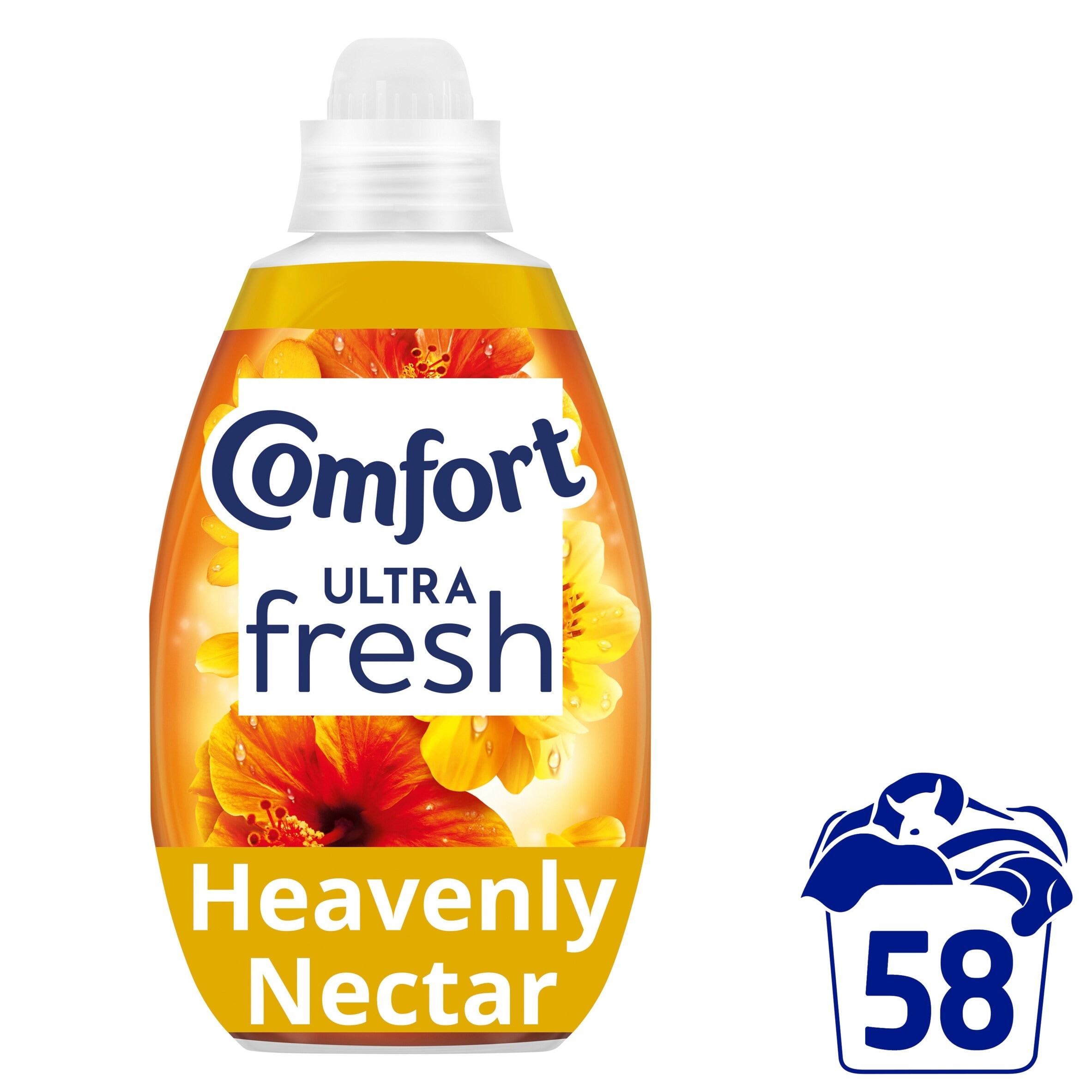 Comfort Ultra Fresh & Protect Fabric Conditioner Heavenly Nectar 58 Washes 870ml