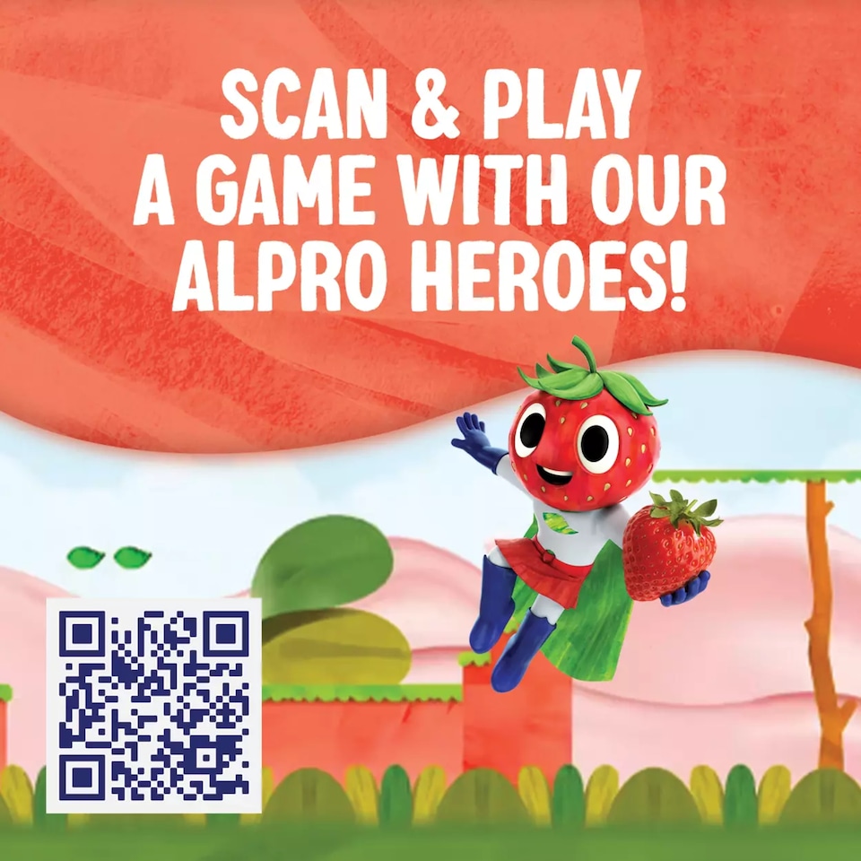 image 1 of Alpro Kids Soya Strawberry Long Life Dairy Free Drink 200ml