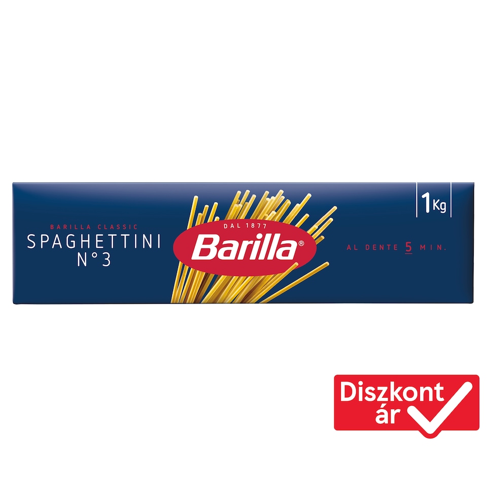 Barilla Spaghettini Durum Wheat Semolina Pasta 1000 g