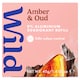 image 1 of Wild Natural Deodorant Refill Amber & Oud 40g