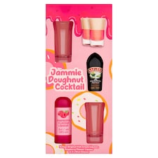 Beams Jammie Doughnut Cocktail Baileys 5cl, Raspberry 5 cl & 2 Glasses