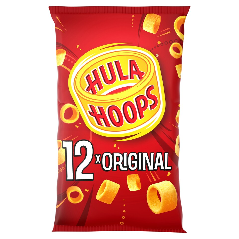 image 1 of Hula Hoops Original Crisps Multipack 12X24g