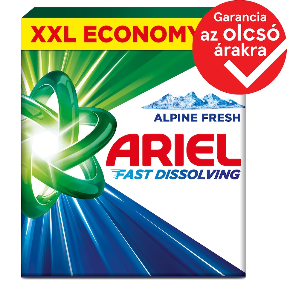 image 1 of Ariel Washing Powder 3.465kg, 63 Washes, Alpine Fresh