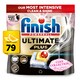image 2 of Finish Powerball Ultimate Plus All In One Dishwasher Lemon 79 Dishwasher Tablets 963.8g