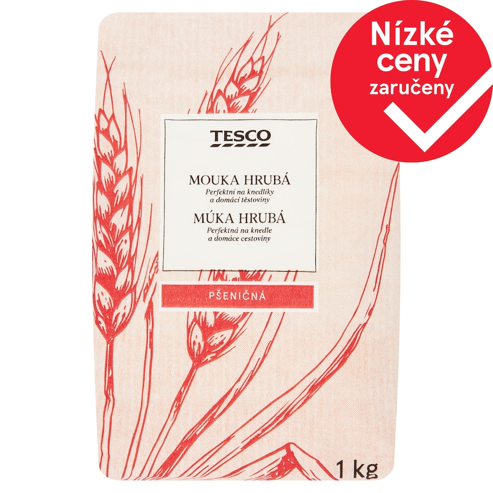 Tesco Mouka hrubá pšeničná 1kg