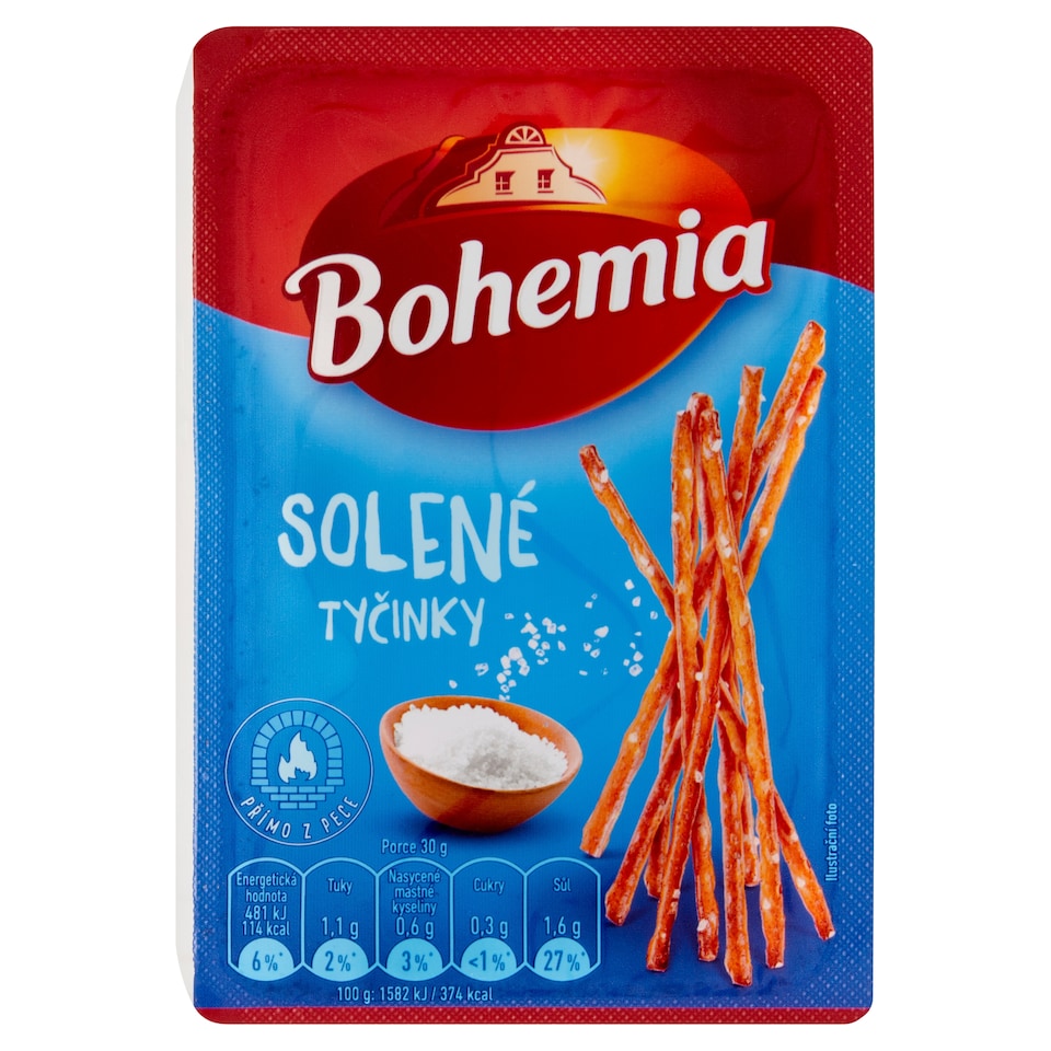 Obrázek 1 pro produkt Bohemia Solené tyčinky 80g
