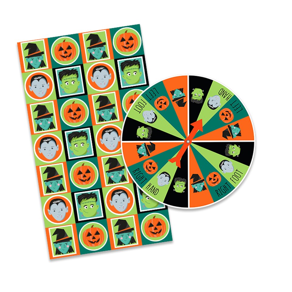 Tesco Halloween Spinner & Mat Game