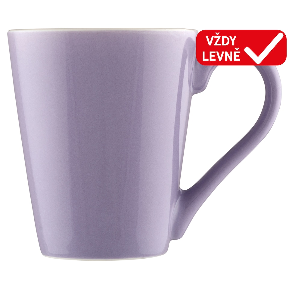 Tesco Fialový hrnek
