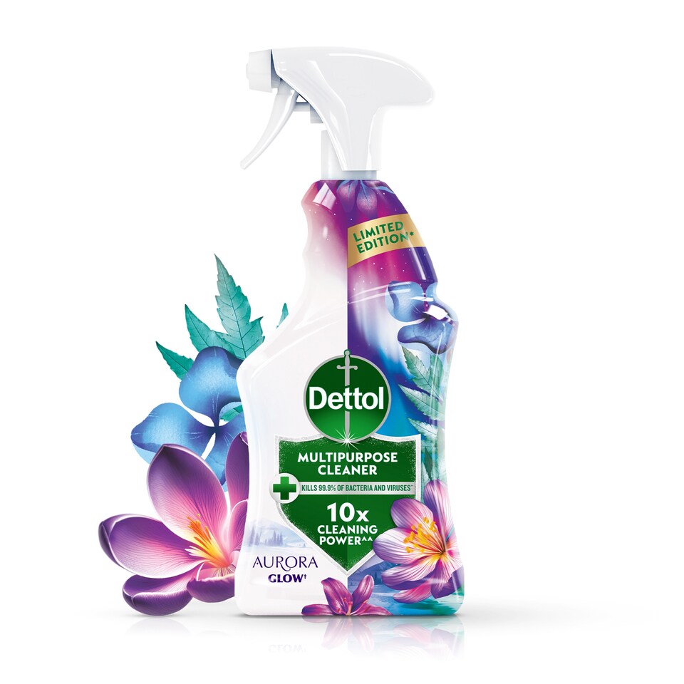 image 1 of Dettol Antibacterial Multipurpose Cleaning Spray Aurora Glow 750ml