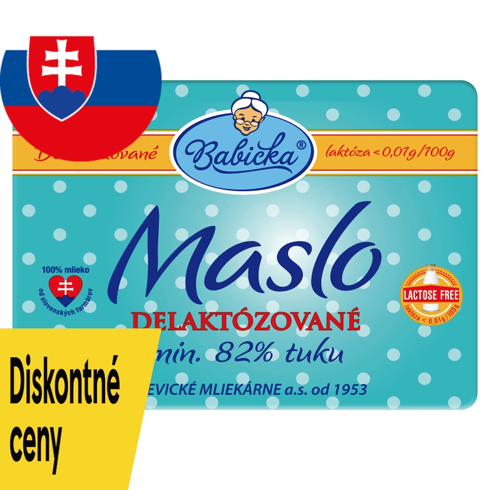 obrázok 1 z BABIČKA MASLO DELAKTO 250 g
