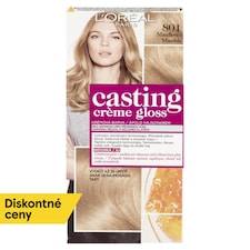 L'Oréal Paris Casting Creme Gloss, semipermanentná farba 801 MANDĽOVÁ, 48 +72 +60 ml