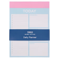 Tesco  B5 Daily Planner Pad