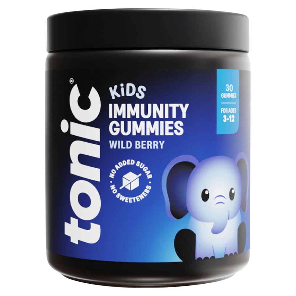 Tonic Health Kids Immunity Wild Berry 30 Gummies