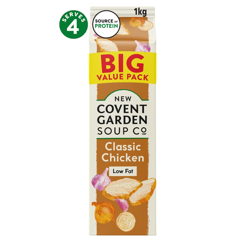 New Covent Garden Classic chicken Soup 1KG