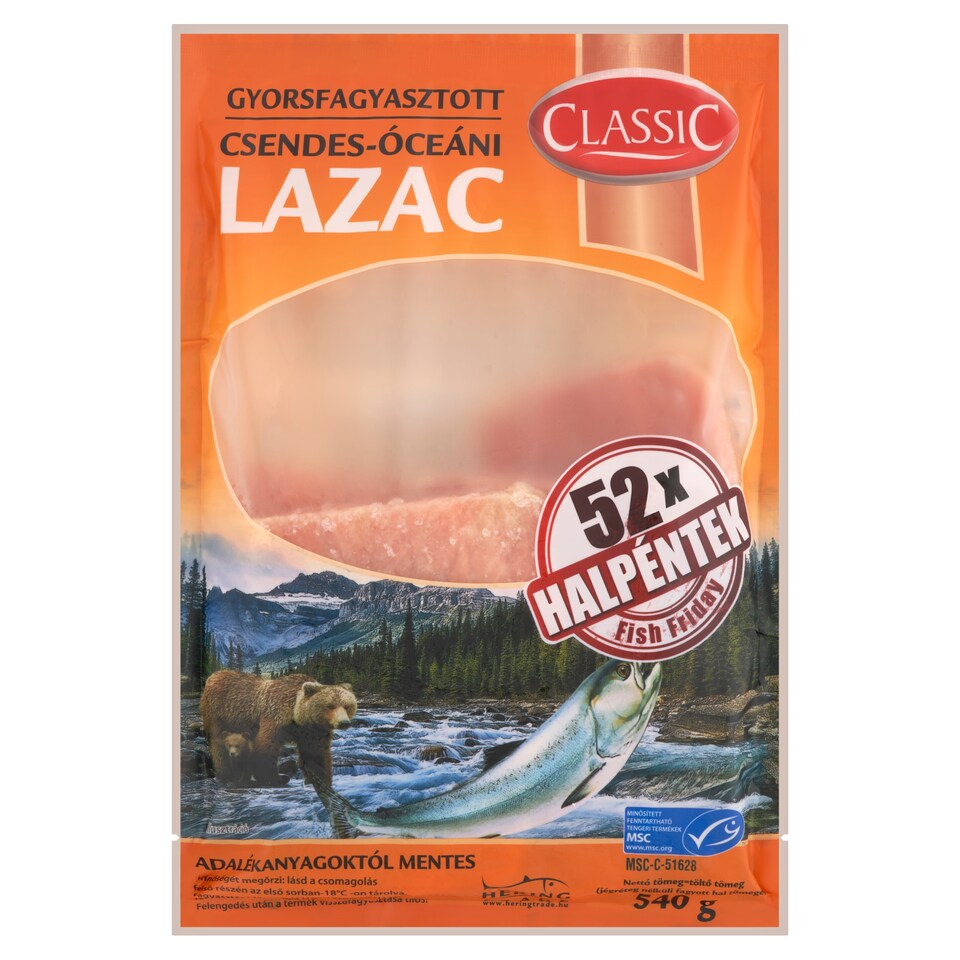 image 1 of Classic Quick-Frozen Pacific Salmon 540 g