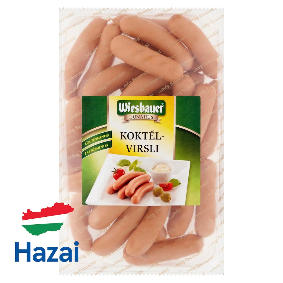 Wiesbauer koktél sertésvirsli 450 g