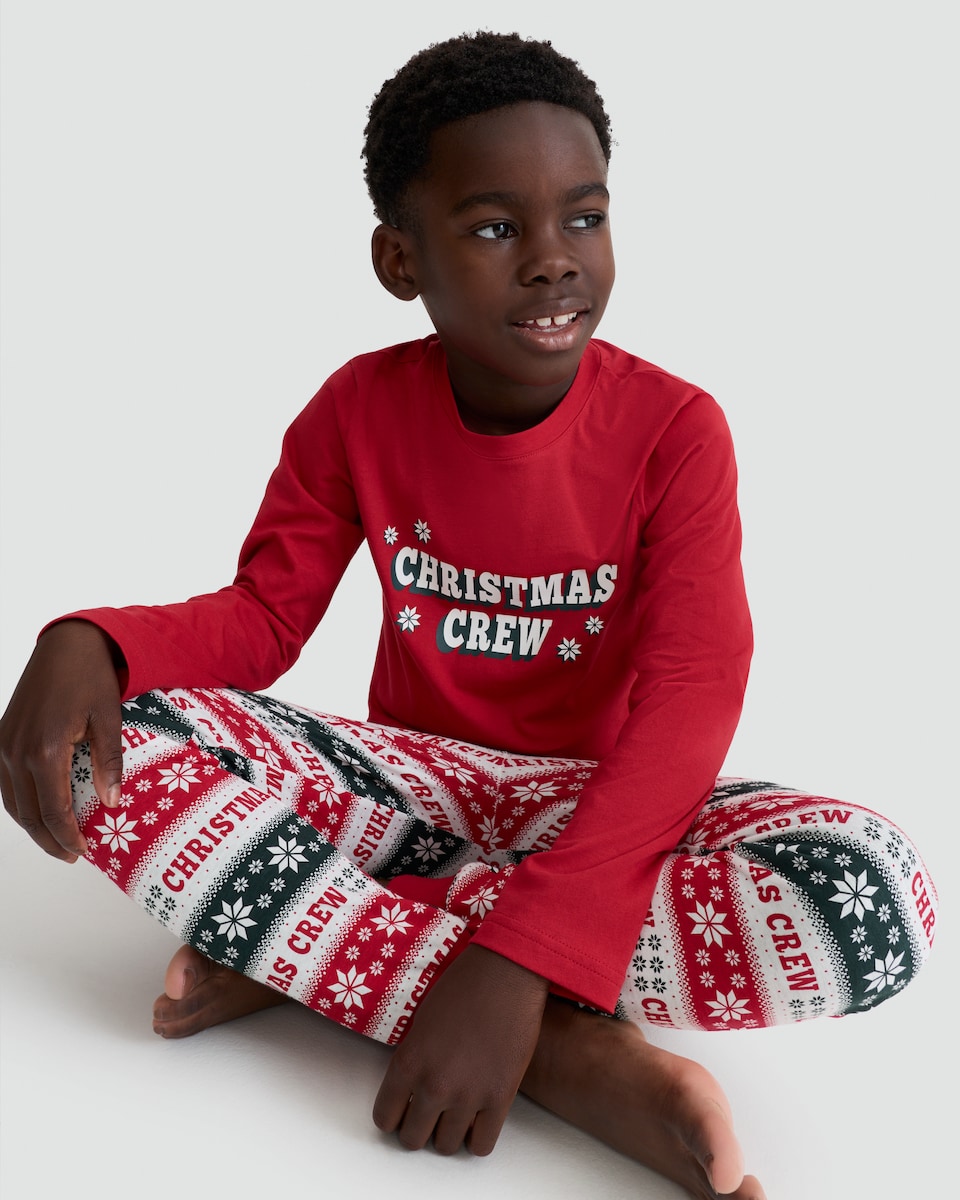 image 1 of F&F Unisex Matching Family Christmas Pyjamas in Multi