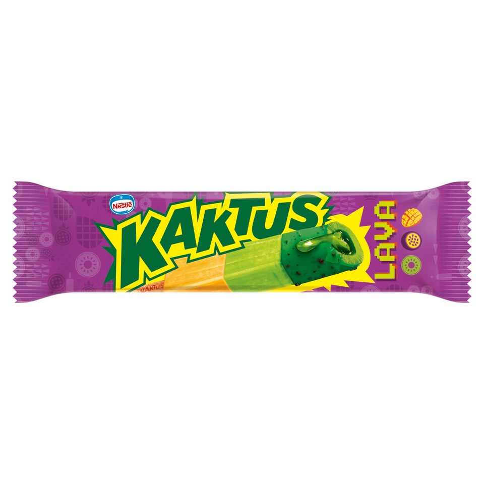 Nestlé Kaktus Lava Sorbet Mango-Passion Fruit and Kiwi with Kiwi Sauce 45 ml