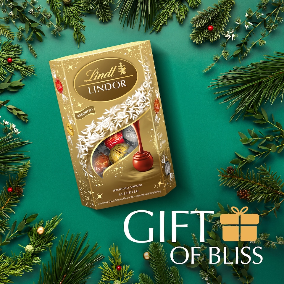 image 1 of Lindt Lindor Assorted Chocolate Truffles 337g