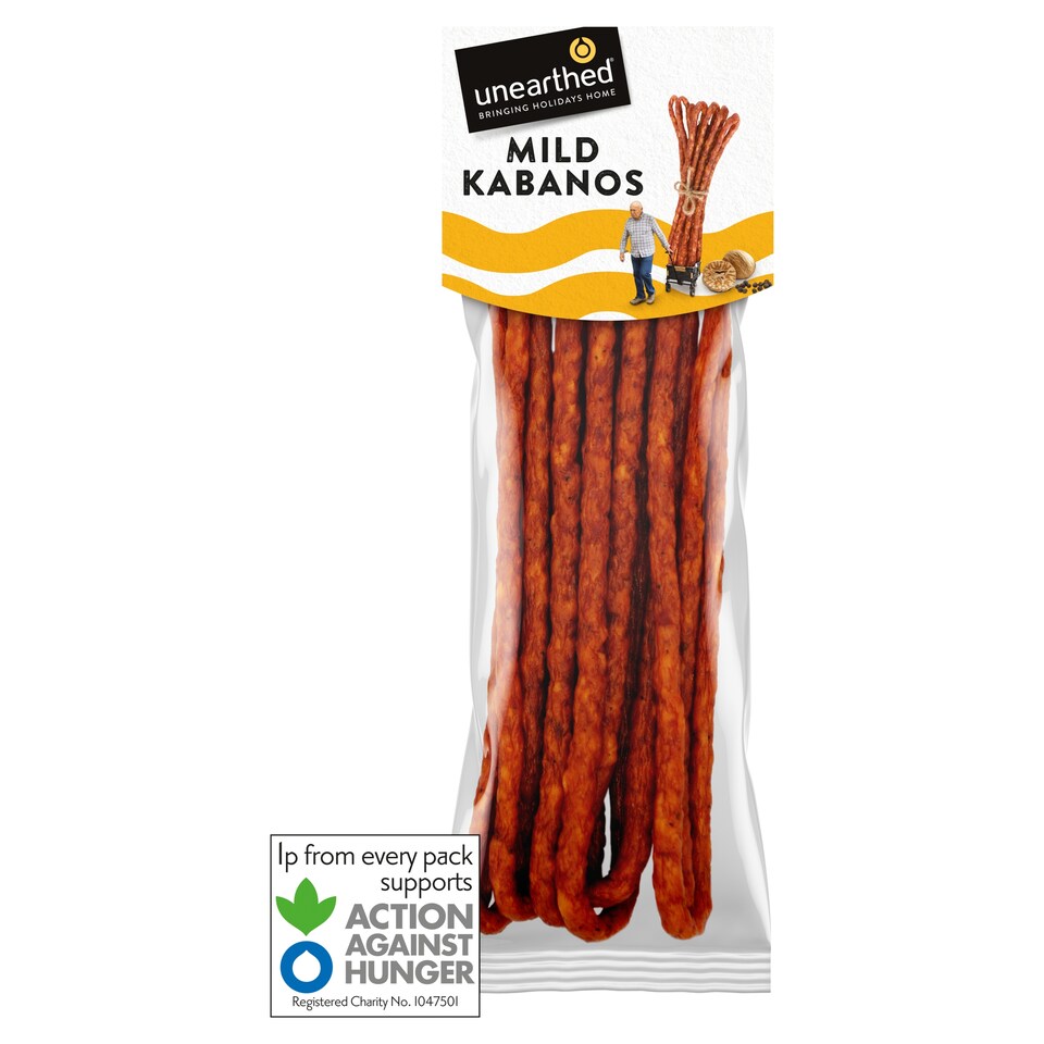 Unearthed Mild & Smoky Kabanos 105G