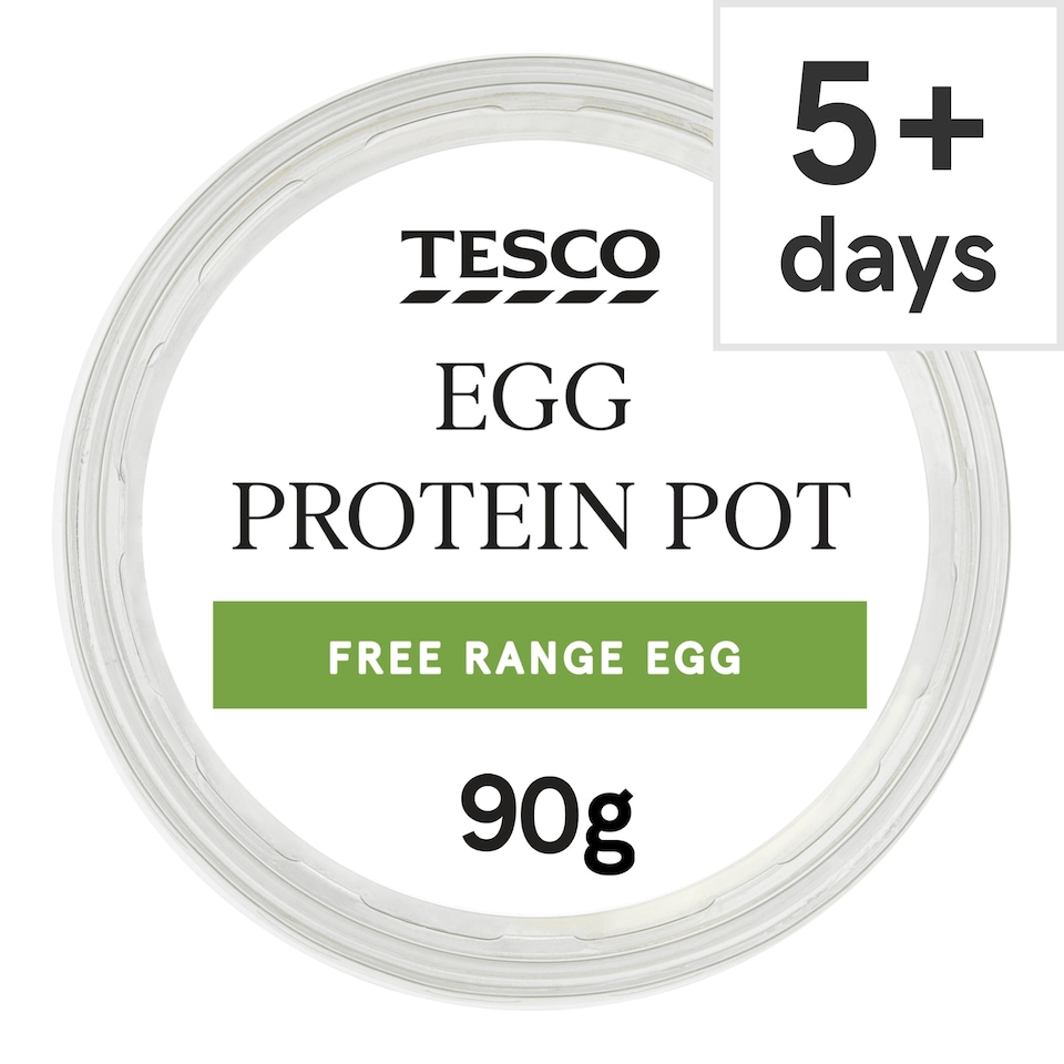 Tesco Egg Protein Pot 90G
