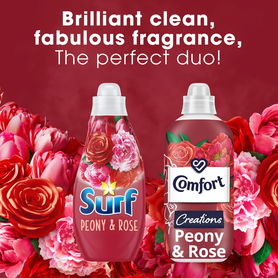image 1 of Surf Peony & Rose Liquid Detergent 24 Washes 648ml