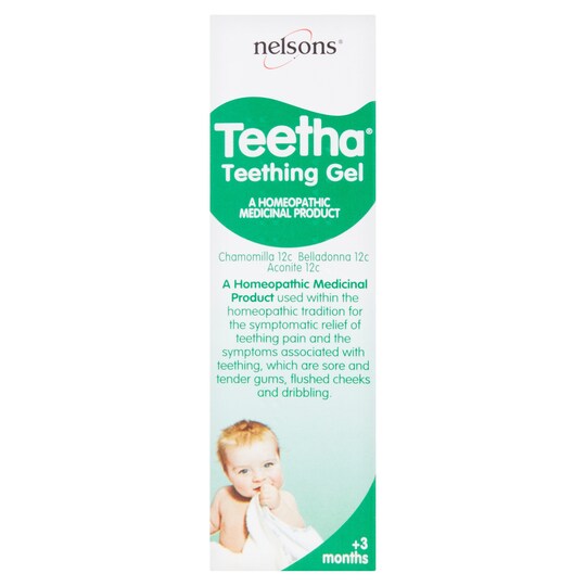 Nelsons Teetha Teething Gel 15G Tesco Groceries