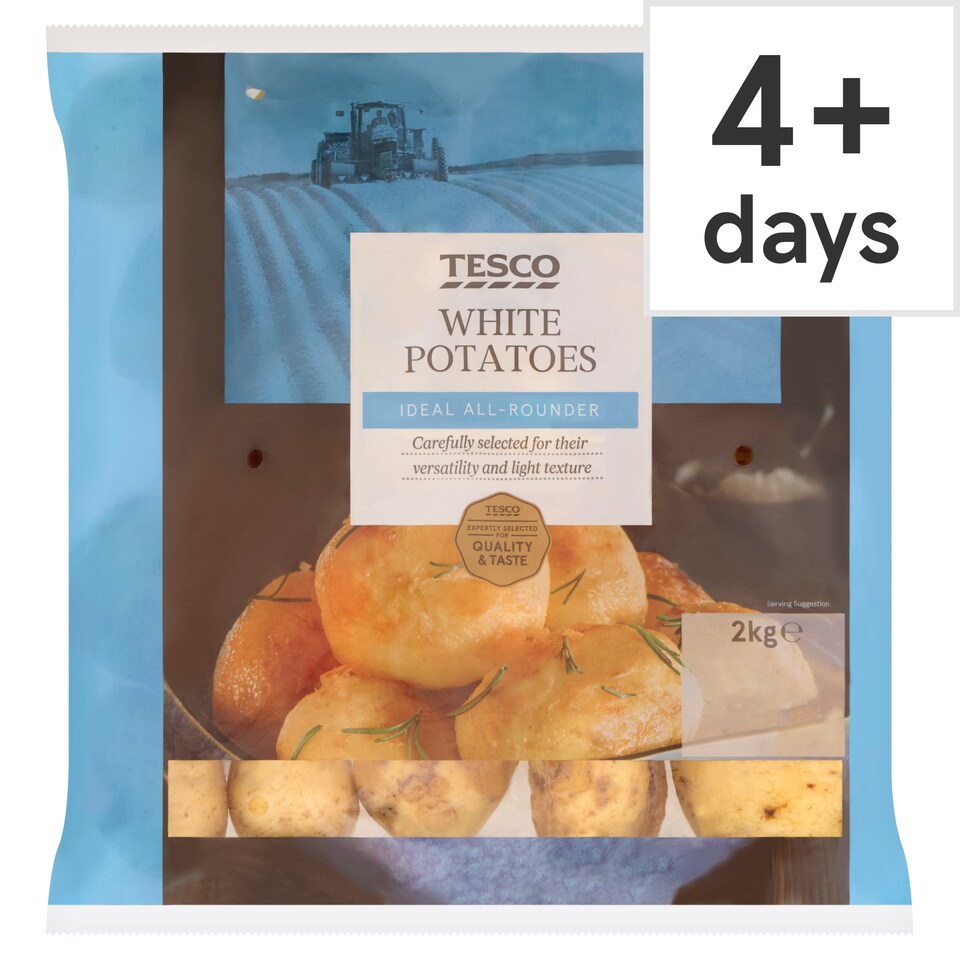Tesco White Potatoes 2Kg