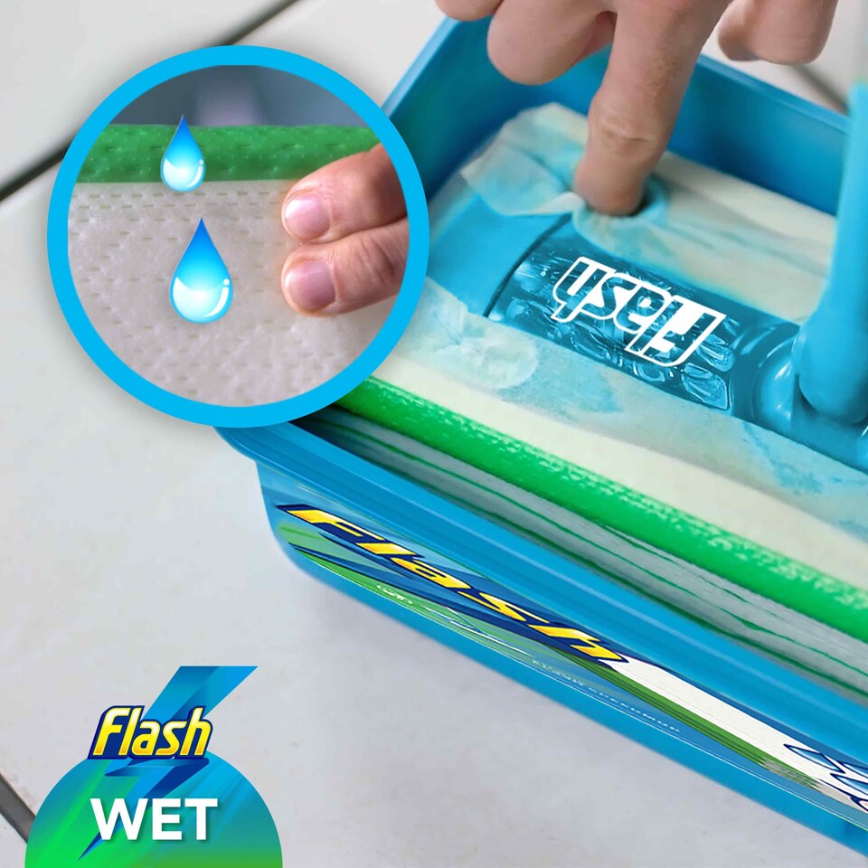 image 1 of Flash Speed Mop Starter Kit & 4 Pads