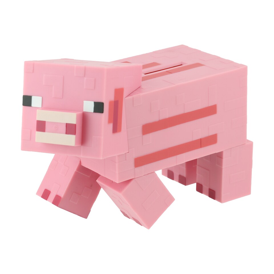 image 1 of Minecraft Pig Money Bank