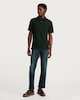 image 2 of F&F Cotton Rich Short Sleeved Polo Shirt in Green